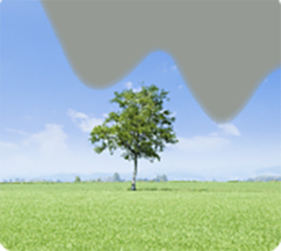 緑内症視野イラスト